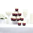 thumbnail image 6 of Big Dot of Happiness Maroon Graduation Party Decorations - Party Cupcake Wrappers - Set of 12, 6 of 6