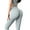 271#Light blue, variant on Women's Yoga Pants No Front Seam High Waisted Workout Leggings For Women Yoga Pants Workout