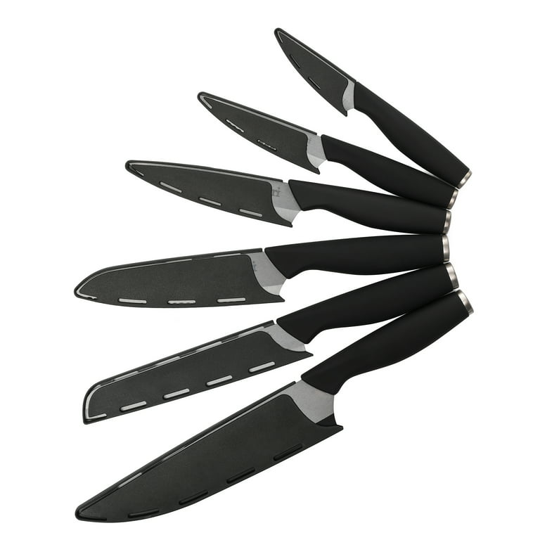 Ozeri Elite Chef II 12-Piece Ceramic Knife Set - Black Handle - Ultra-Sharp  Blades - Ergonomic Handles - Convex Edge - 36 Degree Cutting Angle in the  Cutlery department at