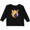 thumbnail image 3 of Inktastic Bowling Strike Boys or Girls Long Sleeve Toddler T-Shirt, 3 of 5