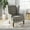 Gray, variant on Jofran Lacroix Traditional Upholstered Wingback Accent Chair