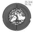 thumbnail image 1 of Wind Spinner for Yard Garden Magical 3D Visual Effect Flowing Wind Chimes Catcher Mirror Reflective Hanging Decor Bird Deterrent, 1 of 5