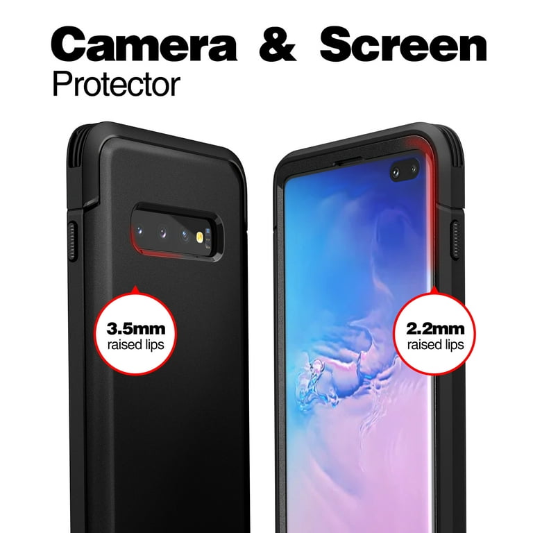SURITCH for Samsung Galaxy S10 Plus Case 360° Full Protection