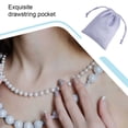 thumbnail image 2 of Jumpingount Bolsa con cordón para joyería, bolsa para joyería, adornos, cordón, dije redondo, embalaje, saco de boda para fiesta, regalo de cumpleaños Ropa, zapatos y accesorios Miscelánea 7*9cm Jumpingount AP017566-02, 2 of 6