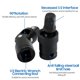 thumbnail image 3 of Adaptador Adaptador de Llave Eléctrica Adaptador de Acero de Carbono de 1/2 Pulgada 90 Grados Adaptador de Manga Para Llaves de Trinquete y Llaves Eléctricas, 3 of 6