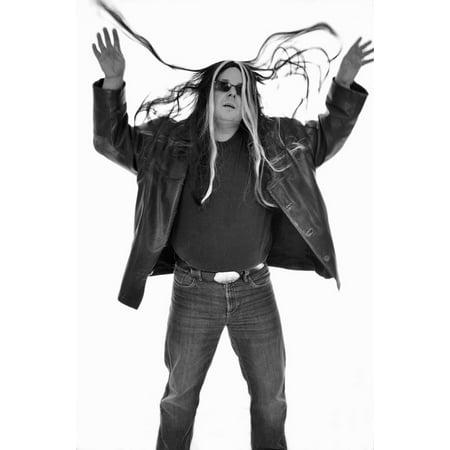 LAMINATED POSTER Hair Flying Hair Long Hair Musician Man Rock Star Poster Print 24 x