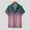Pink, variant on Gradient Color Hawaiian Shirt for Men Retro Lapel Bowling Shirts Casual Button Down Short Sleeve Summer Beach Shirts