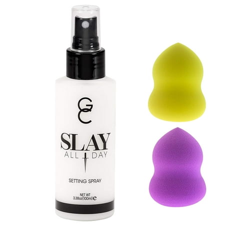 GC Make Up Setting Spray - Gerard Cosmetics Slay All Day Coconut - OIL CONTROL Spray - 3.38oz (100ml) Comes With 2 Lianna Beauty