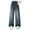 Q11 cute clothes for girls Blue, variant on Baggy Jeans for Woman Star Patchwork Denim Pants High Waisted Wide Leg Trousers Y2k Streetwear Girl's Star Patchwork Baggy Jeans Flare Jeans Juniors