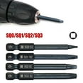thumbnail image 6 of Wuweikeji 1 Pcs 65mm SQ 0/1/2/3 Square Head Screwdriver Bit 6.35mm Hex Shank Strong Magnetic Electric Screwdriver Bits Hand Tool SQ0 SQ1SQ3-Screwdriver Bit, 6 of 6