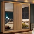 thumbnail image 2 of Ropero Closet Madesa Monaco 3 Puertas 2 Espejos 10932E, 2 of 2