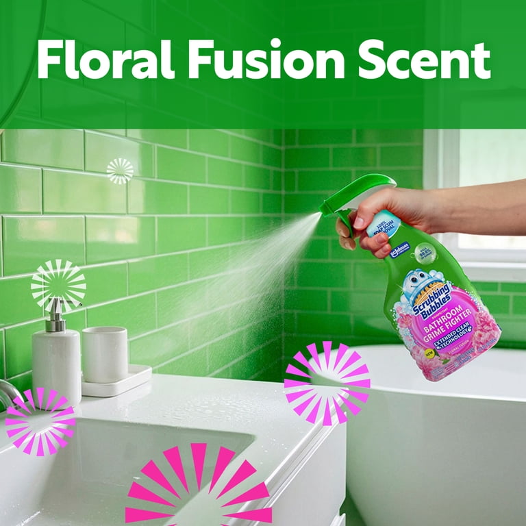 Scrubbing Bubbles Bathroom Grime Fighter Disinfectant Cleaner 2-Pack photo 8