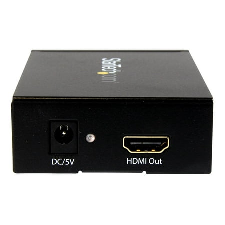 StarTech SDI2HD SDI - HDMIコンバーター (3G SDI - HDMIアダプタ SDIデイジーチェーンポート搭載 SDIソースを230m延長) メーカー直送