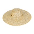 thumbnail image 2 of Sombrero con protección solar de paja para trabajo, correa ajustable para la barbilla, ligero, funcional, multiusos, transpirable para jardinería, Diámetro 45cm, 2 of 8