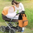 thumbnail image 6 of Daiia Orange Glitter Large Capacity Baby Bag Waterproof Stylish Diaper Bag Mummy Backpack Adjustable Straps Diaper BagBaby Essentials Bag, 6 of 6