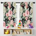 thumbnail image 5 of Blackout Kids Curtains,Pioneer Flower Floral Print Pattern Childrens Insulated Curtains Set Of 2,Bedroom Essentials,Toddler Room Decor 42"x54", 5 of 5