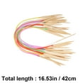 thumbnail image 4 of Miangastore 18PCS Circular Knitting Needles Tube 40cm Bamboo Sweater Needles DIY Knitting Tools Accessories, 4 of 8