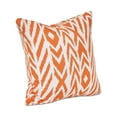 thumbnail image 2 of Astella TP24-FA42 24 x 24 in. Pacifica Fire Island Tuscan Lounge Throw Pillow, Orange, 2 of 2