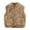 Brown, variant on Kids Fleece Vest Jacket Warm Sleeveless Coat for Boys Girls Baby Toddler(Pink,12-18M)