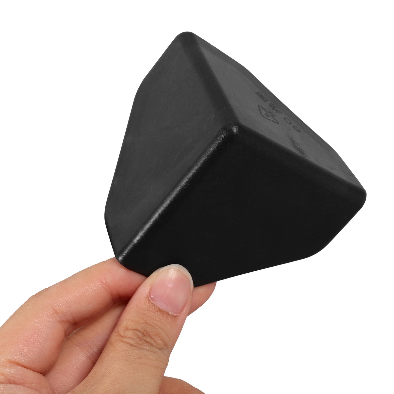 QIFULL 50Pcs Small Plastic Corner Guards for Table and Furniture Packing in Black