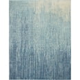 thumbnail image 2 of Nourison Passion Contemporary Navy/Light Blue 6'7" x 9'6" Area Rug, (7x10), 2 of 8
