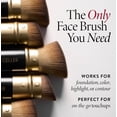 thumbnail image 4 of LAURA GELLER NEW YORK KEF16 Retractable Black Kabuki Brush for Liquid, Cream and Powder Face Makeup With Aluminum Handle, 4 of 7