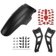 thumbnail image 2 of Motorcycle Front Fender Mudguard Extender Splash Guard Extension, 2 of 5
