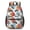 Tractor and Pumpkins, variant on Tractor and Barns Green Pattern 17" School Backpacks for Teens,Waterproof Oxford Fabric,S-Shape Padded Straps for School,Travel,Hiking,Camping