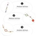 thumbnail image 4 of Miangastore Multi Color Zinc Alloy Anti-Lost Glasses Chain for Decor Convenient and Secure Use, 4 of 9