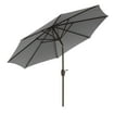 thumbnail image 2 of Polytrends Holme 9-foot Steel Market Patio Umbrella with Tilt-and-Crank Navy Blue, 2 of 5