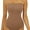 Coffee, variant on Women's Sexy Strapless Bodysuit One Piece Triangle Off Shoulder Shapewear Full Body Shaper Tops Backless High Waist Shaper Plus Size Bodysuit
