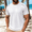 White, variant on Cooling T-Shirts for Men with Mesh Panels and Quick Dry Fabric Featuring Sweat Wicking Fits for Running Trails Summer Training Outdoor Sports Hot Weather Exercise Black L