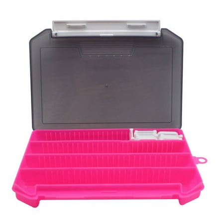 Ettsollp Lure Bait Box Lure Bait Storage Box with Removable Insert Capacity Multifunctional Container for Fishing Tackle Bait Portable Organizer for Fishing