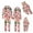 Style 1, variant on Family Christmas Onesie Pajamas Matching Sets Cute Print Xmas Pjs Sleepwear Holiday One Piece Zipper Hooded Jumpsuit Mom L