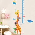 thumbnail image 7 of Home Wall Stickers, Ongmies Baby Growth Giraffe Children's Height Stickers Wall Stickers Wall Stickers Wall Measurement Stickers for Children, Sky Blue, 7 of 7