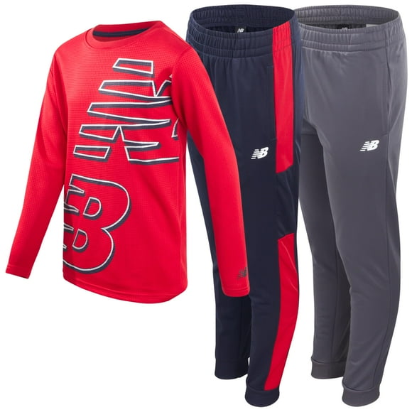Chándal New Balance para niños, tejido gofrado, térmico, 8-20, tallas 14-16