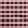 thumbnail image 1 of oneOone Cotton Jersey Dark Rose Brown Fabric Check Craft Projects Decor Fabric Printed By The Yard 58 Inch Wide, 1 of 4