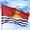 Kiribati, variant on Australia Outdoor Flag (3x5ft) by DreamController - Durable, Fade-Resistant Polyester, Double-Stitched, Brass Grommets - HD Printed Oceania Flag - Made in USA
