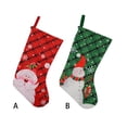 thumbnail image 4 of Kearding Calcetín de Navidad Papá Noel Árbol de Navidad Ventana Regalos Almacenamiento Calcetín Casa Oficina Hotel Colgantes Decoración para verde Type3 NO3 Kearding HA065268-02, 4 of 6