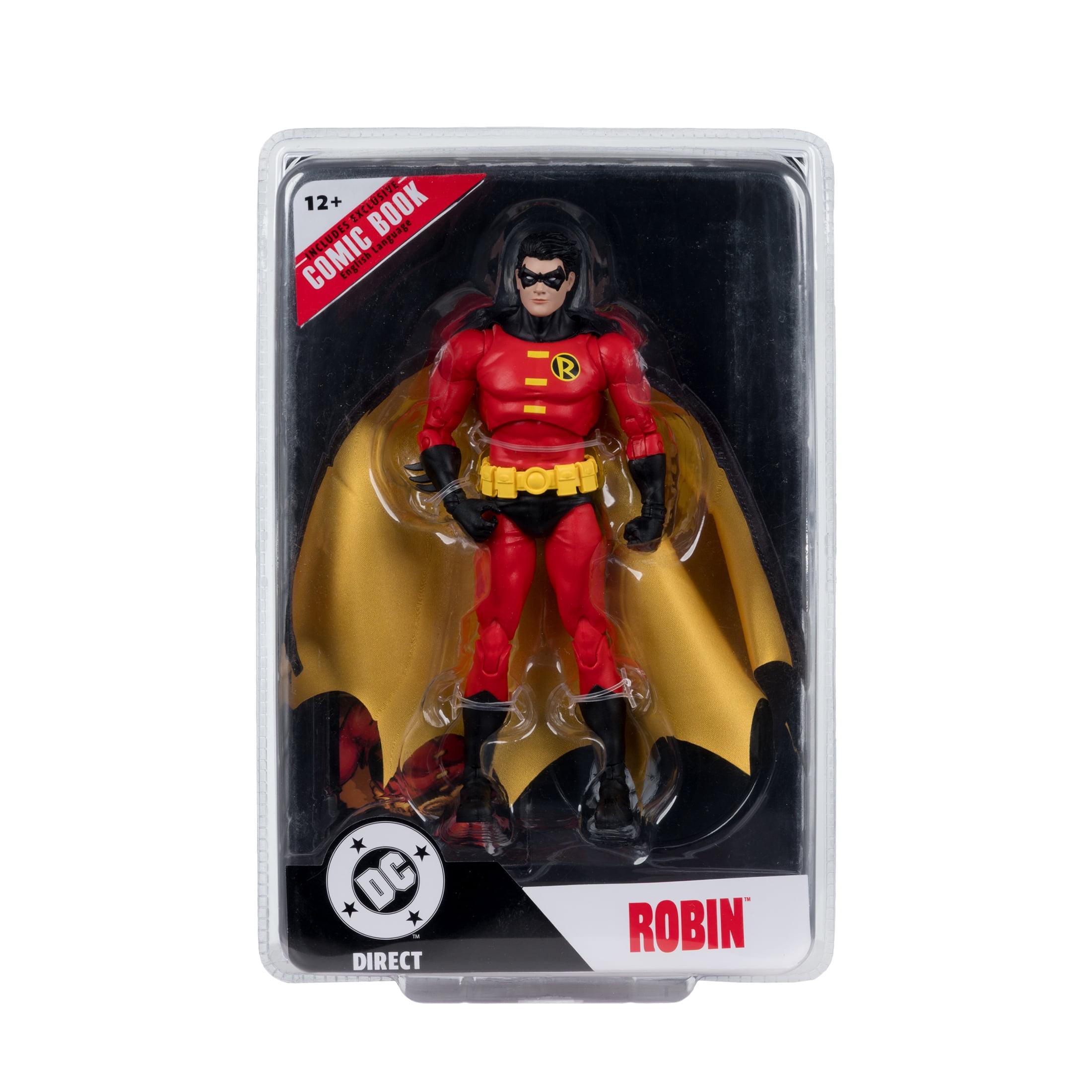 DC 7in Action Figure with Comic - Robin - McFarlane Toys