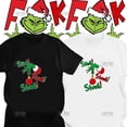 thumbnail image 2 of Camiseta divertida de Feliz Navidad, Top Unisex de cómo el Grinch robó la fiesta navideña, camiseta creativa Harajuku de moda, 2 of 3