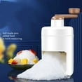 thumbnail image 2 of Boreal Craft Rasoir à Glace Portable à Manivelle Machine à Neige Ménagère Petite Machine à Glace Broyeur Manuel Machine à Glace Rasée avec 1 Tasse à Glace Réutilisable pour Faire des Cônes de Neige Fouet à Glace compatible avec Machine, 2 of 4