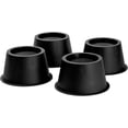 thumbnail image 1 of Bed Riser Bed Risers, Furniture Risers, Furniture Leg Add 5CM Height Floor Protection (4 Pcs, Black), 1 of 5