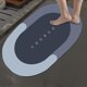 thumbnail image 3 of Advancent Non Slip Bath Mat Quick Bath Drying Rugs Thick for Doorway Bathroom  Kits de decoración para fiestas Ovalado A 40x60cm, 3 of 6