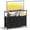 5-Black, variant on Simple Deluxe Adult TV Stand Dresser with 8 Fabric Drawers, Open Shelves, LED Lights, Charging Station, Wood Top for 45-55 in TVs, Brown