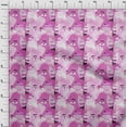 thumbnail image 4 of oneOone Polyester Lycra Pink Fabric Abstract Face Sewing Craft Projects Fabric Prints By Yard 56 Inch Wide, 4 of 4
