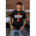 thumbnail image 4 of He Made Me Christian Jesus Christ Men's Graphic T Shirt Tees Brisco Brands S, 4 of 6