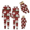thumbnail image 4 of 2024 Christmas Family Pajamas - Family Christmas Pajamas Set, Long Sleeve with Festive Holiday Printed Home Wear Jumpsuit, 4 of 4