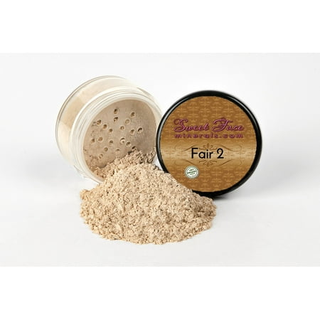 - FAIR 2 FOUNDATION by Sweet Face Minerals Sample to Bulk Sizes Mineral Makeup Bare Skin Sheer Powder Cover (1 Pound Bulk)
