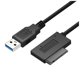 thumbnail image 1 of USB 3.0 to Micro-SATA Adapter Cable for 1.8Inch HDD SSD Converter Cord USB3.0 to 16Pin Msata 7+9 Pin, 1 of 5